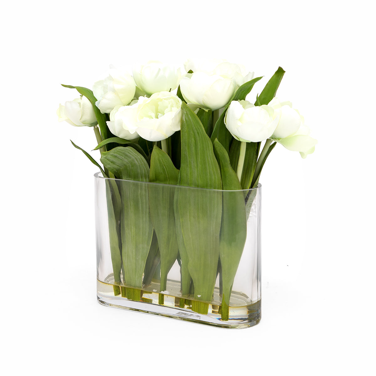 Tulip Flower In Glass Vase – INVHOME